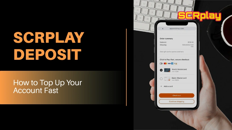 SCRplay Deposit – Top Up via FPX, Touch 'n Go, DuitNow