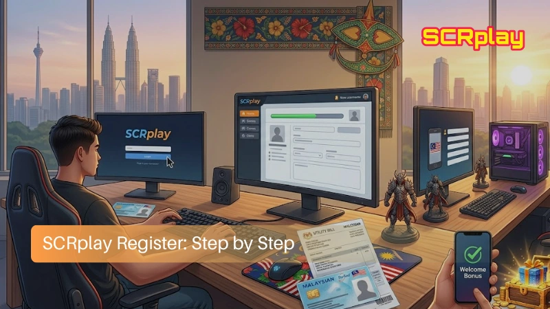 SCRplay Register: Step by Step on SCRplay.tech